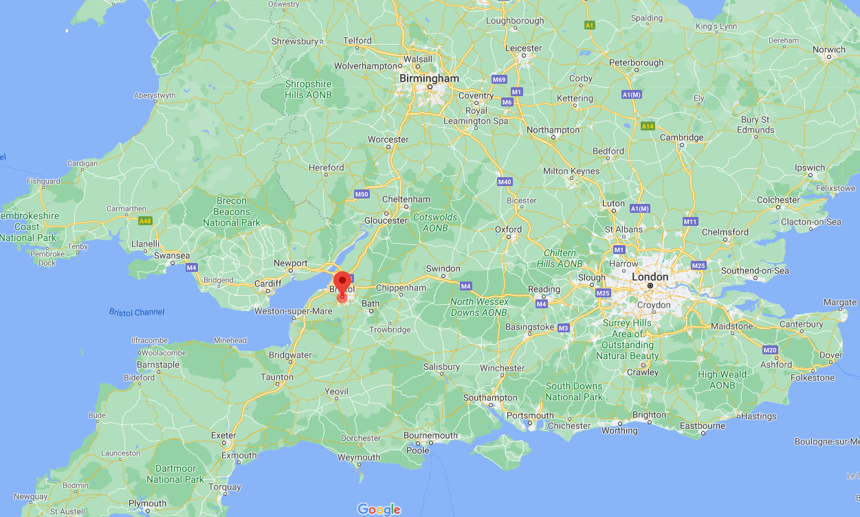 Bristol map